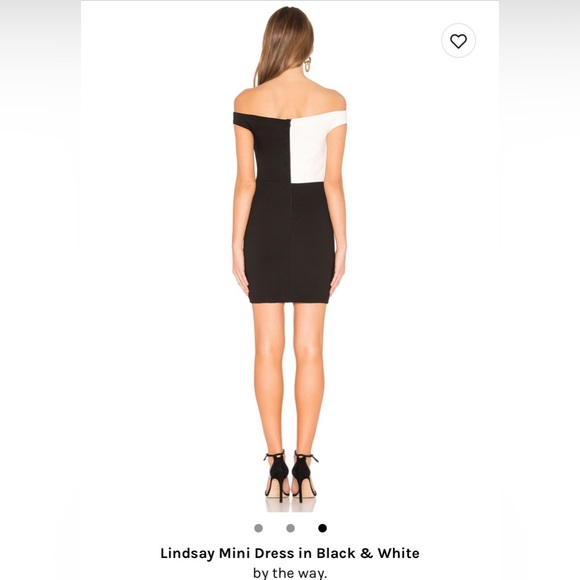 Beautiful black and white dress - Picture 2 of 2